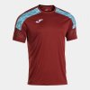 CHAMPIONSHIP VIII SHORT SLEEVE T-SHIRT BURGUNDY SKY BLUE (Barva fialová-azurová, Velikost XS)