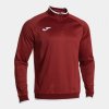 COMBI PREMIUM SWEATSHIRT BURGUNDY BLACK (Barva vínová, Velikost XS)