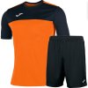 Sada dresů JOMA Winner I 15ks komplet dres a trenky černá oranžová