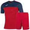 Sada dresů JOMA Winner I 15ks komplet dres a trenky červená tmavě modrá červená