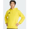 Mikina s kapucí Adidas Entrada 26 bez zipu žlutá