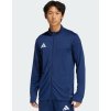 Tepláková bunda Adidas Entrada 26 Tarck Jacket s dlouhým zipem tmavě modrá