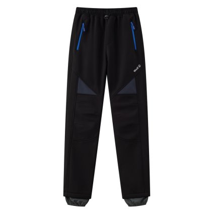 vyr 9915 chlapecke softshell kalhoty wolf B2496 cerne s modrou