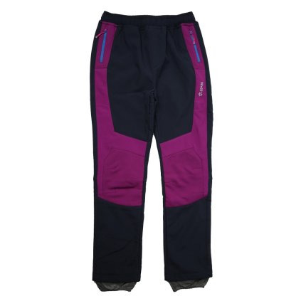 vyr 8905 divci soft kalhoty wolf B2295 tm modre s vinovou
