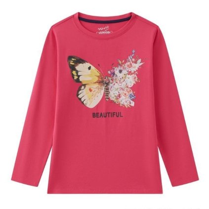 vyr 9881 divci triko wolf S2442 tm ruzove