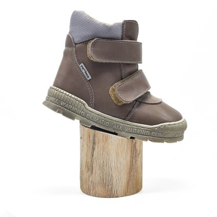 Zimní kotníčková obuv PEGRE 01702, šedá