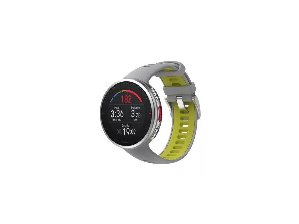 POLAR VANTAGE V2 Szürke/limezöld H10 HR szettel