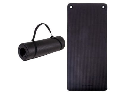 Edzőszőnyeg inSPORTline Fity Advance 140x61x1,5 cm, hordozószíj, puha anyag, izzadság- és vízálló, csúszásmentes kivitel