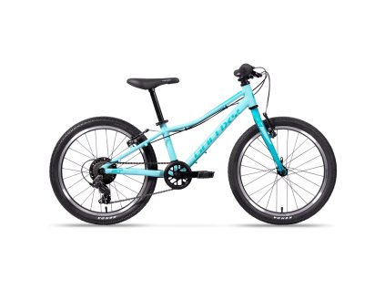 Gyerekbicikli 2025 Galaxy Cetis 20", Nexelo duplafalú felnik, shimano váltó, Nexelo V-fék, Galaxy Junior nyereg (Szín türkiz, Vázméret 10" (113-135 cm))