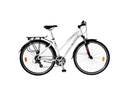 Női túrakerékpár Reactor Rambler 28" 2025, V-fékek, Kenda gumiabroncsok, Shimano váltó (Szín fehér, Vázméret 18" (170-180 cm))