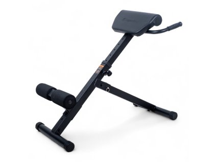 Hiperextenziós pad inSPORTline ON-X RC 20, acélszerkezet, tartós kivitel, puha háttámla, kényelmes habszivacs görgők