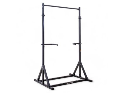 Húzódzkodó állvány inSPORTline Power Tower ON-X PT200, robosztus acélszerkezet, csúszásgátló bevonat a fogantyúkon, csúszásmentes alapfelület