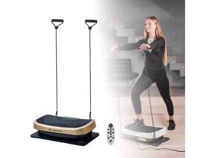 Vibrációs tréner inSPORTline Devyn (Szín pezsgő)