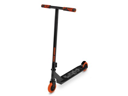 Freestyle roller Street Surfing TRICKSTER Orange Dawn, gumi markolat, tömör acél T-bar kormány, hátsó lábfék
