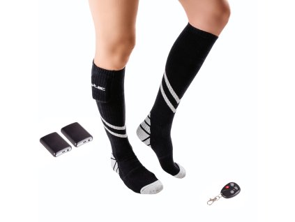 Fűthető térdzokni W-TEC Tarviso (Méret 35-40)