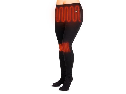 Női fűtött nadrág W-TEC Insupants Lady (Méret XS, Szín fekete)