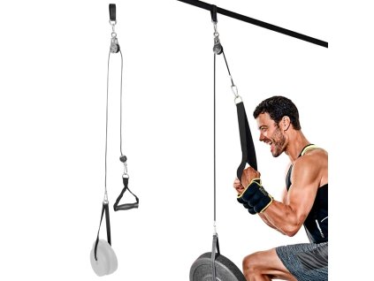 Felfüggeszthető csigás erősítő inSPORTline Puley 10