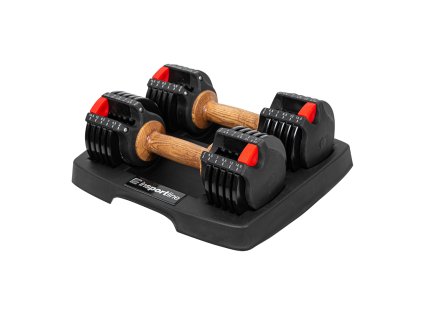 Állítható egykezes súlyzószett inSPORTline IRONER 15