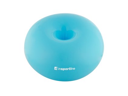 Koordinációs párna inSPORTline Fánk labda (Szín kék)