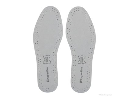 Bőr cipőbetétek inSPORTline Londys, alkalmazkodó anyag, minőségi marhabőr, légáteresztő perforációk, könnyen tisztítható (Méret 35-40)