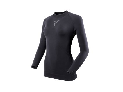 Női motoros thermo felső Rebelhorn Freeze II Lady Jersey, varrásmentes technológia, légáteresztő anyag, kényelmes illeszkedés (Méret S, Szín fekete)
