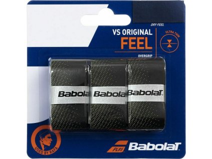 Teniszütő grip BABOLAT VS ORIGINAL FEEL (Szín sárga)