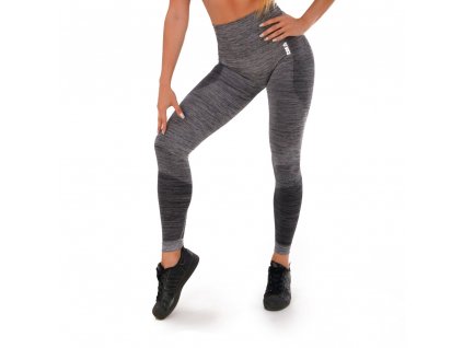 Női leggings Boco Wear Grey Melange Push Up (Méret XS/S, Szín szürke)