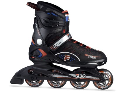Fila Primo Comp Fekete/Kék/Piros görkorcsolya (Méret 44)