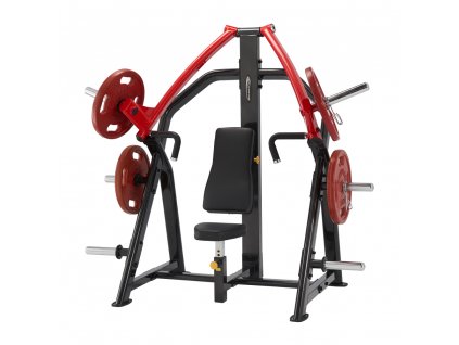 Mellgép Steelflex Plateload Line PSIP (Szín fekete-piros)