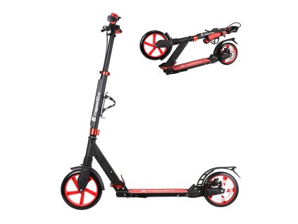 Összecsukható roller inSPORTline Discola (Szín piros)