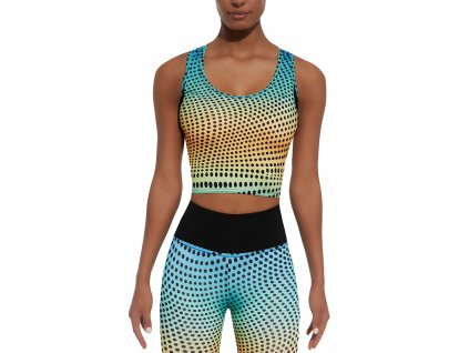 Női top BAS BLACK Wave -Top 30 (Méret L, Szín színes)