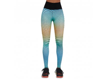 Női leggings BAS BLACK Wave 90 (Méret S, Szín színes)