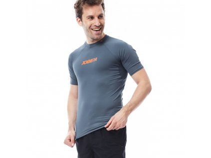 Férfi póló vízi sportokhoz Jobe Rashguard (Méret S, Szín kék)