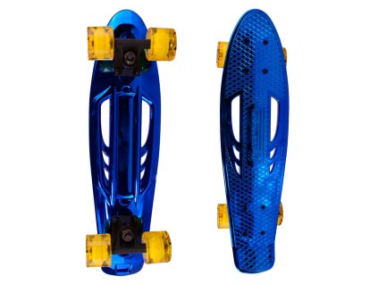 Műanyag gördeszka Karnage Chrome Retro (Szín zöld-piros)