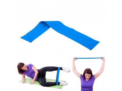 Fitness gumiszalag inSPORTline Hangy 70 cm Medium