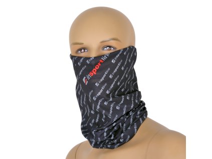 Multifunkciós kendő inSPORTline Nordcup (Szín szürke-fekete)