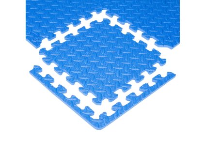 Puzzle szőnyeg inSPORTline Famkin (12 lap, 18 él) (Szín kék)