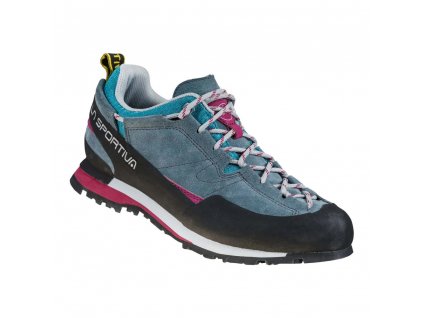Női túracipő La Sportiva Boulder X Women (Méret 37, Szín Pala/Piros Szilva)