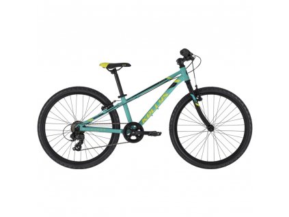 Junior kerékpár KELLYS KITER 30 24" - modell 2022 (Szín lila, Vázméret 11" (125-145 cm))