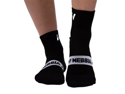 Zokni Nebbia "EXTRA PUSH" crew 128 (Méret 35-38, Szín fehér)