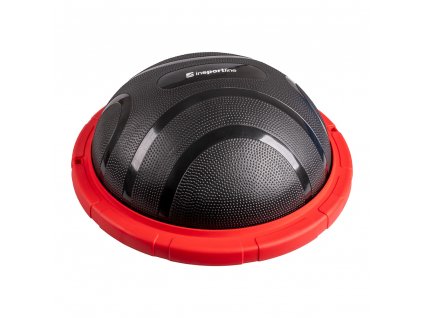 Koordinációs párna inSPORTline Dome Edge (Szín piros-fekete)