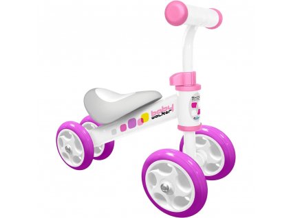 Futóbicikli Skids Control Baby Walker Girl