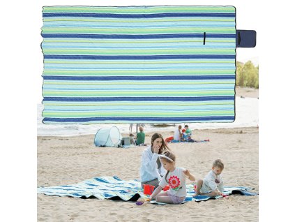 Piknik pokróc inSPORTline Livetino 300x200 cm (Szín nyugodt óceán)