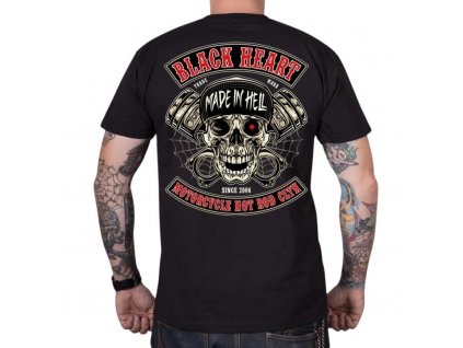 Póló BLACK HEART Rascal (Méret M, Szín fekete)