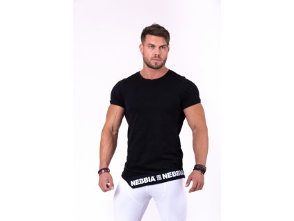 Férfi póló Nebbia Be rebel! 140 (Méret XXL, Szín mustár)