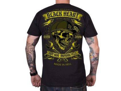 Póló BLACK HEART Satan