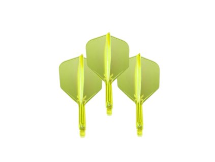 Dart nyíl Target K-Flex Neon No.6 Medium 3 db (Szín fluo sárga)