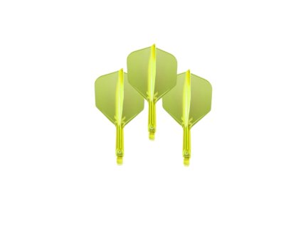 Dart nyíl Target K-Flex Neon No.6 Short 3 db (Szín fluo sárga)