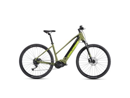 Női cross elektromos kerékpár Crussis e-Cross Low 7.10 518Wh 28" - 2025 (Vázméret 16" (155-170 cm))
