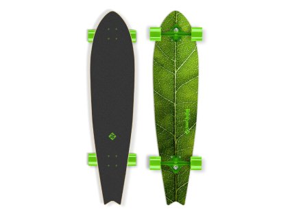 Longboard Street Surfing Fishtail - The Leaf 42" (Szín zöld)